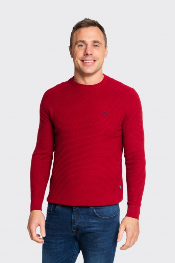 XV Kings Orkney Merlot Crew Knit