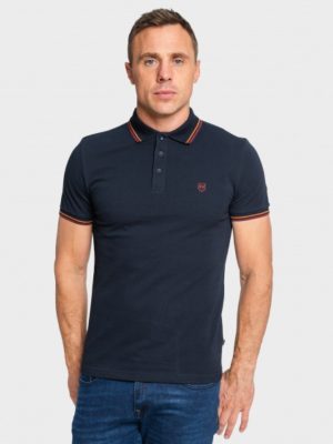 XV Kings Westcliff Admiral Navy Polo Shirt