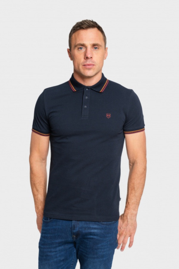 XV Kings Westcliff Admiral Navy Polo Shirt