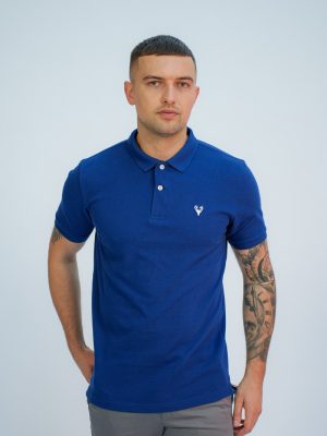 Scott Ellis Marco Royal Blue Polo T-Shirt