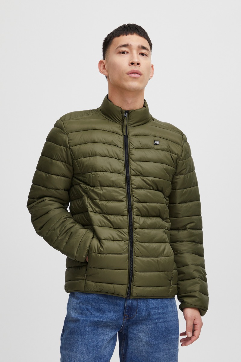 Blend Men's Forest Green Padded Jacket