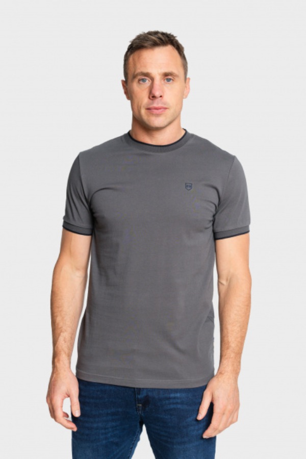 XV Kings Dagenham Wolfhound Grey T-Shirt