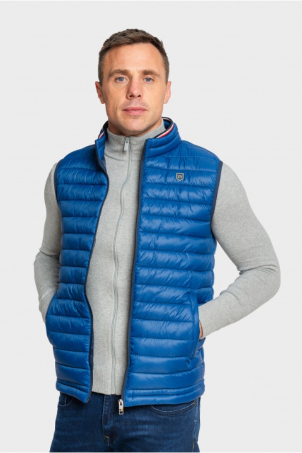 XV Kings Newland Azure Blue Gilet
