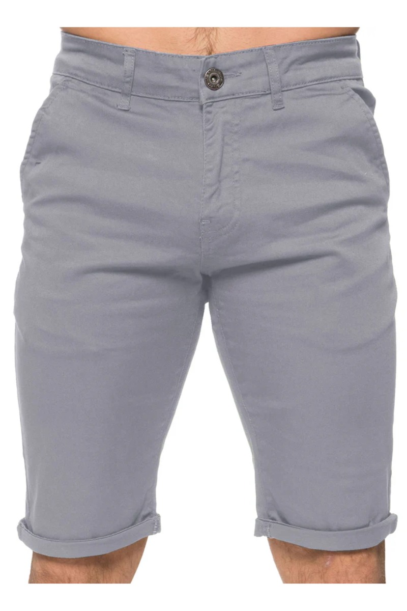 Men's Light Grey Chino Shorts - Summer wardrobe