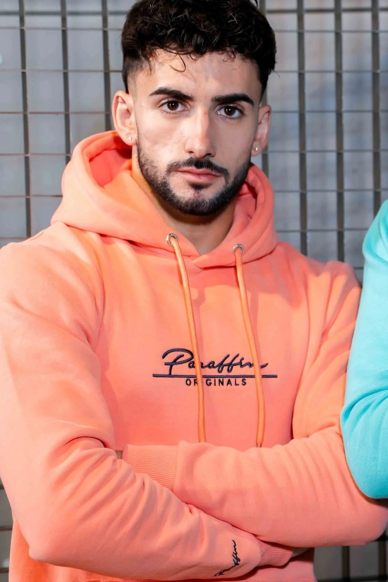 Paraffin Core Peach Overhead Hoodie