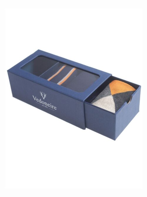 Vedoneire Men's 3 Pack Gift Box Socks
