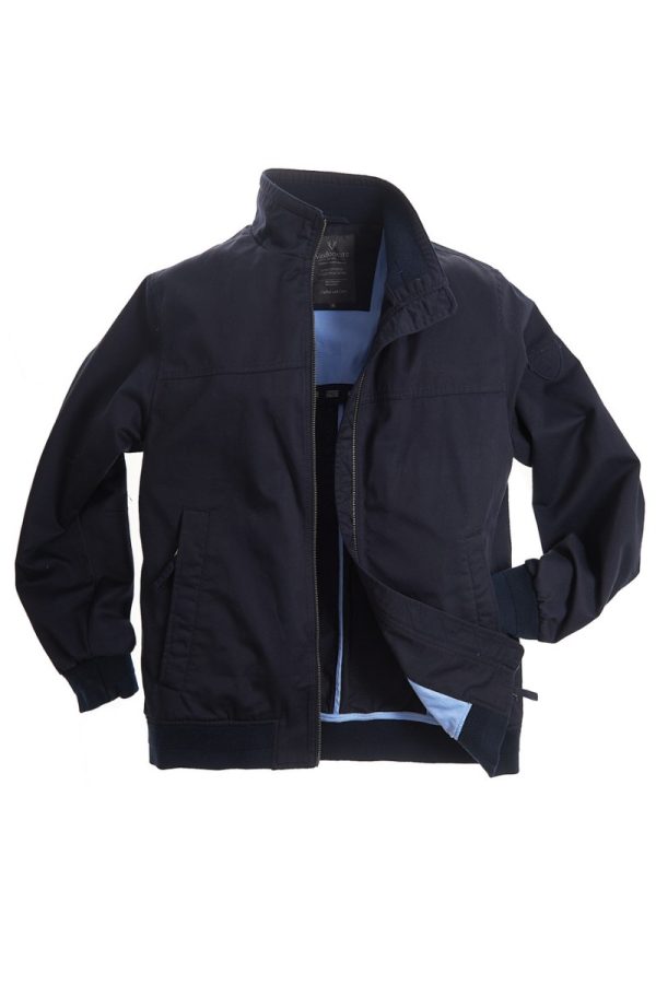 Vedoneire Men's Cotton Harrington Jacket Navy
