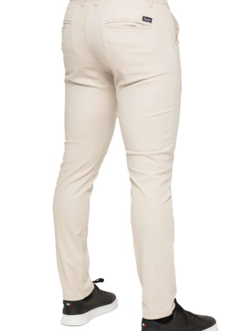 Stone Slim Fit Chino Trousers