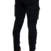 Combat cargo pants in black