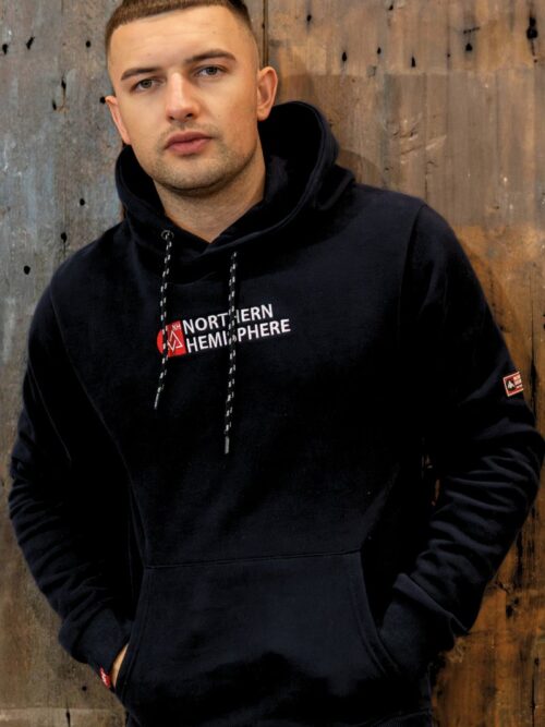 Northern Hemisphere Overhead Hoodie Black