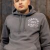 Grey Men's Hoody | Paraffin Menswear