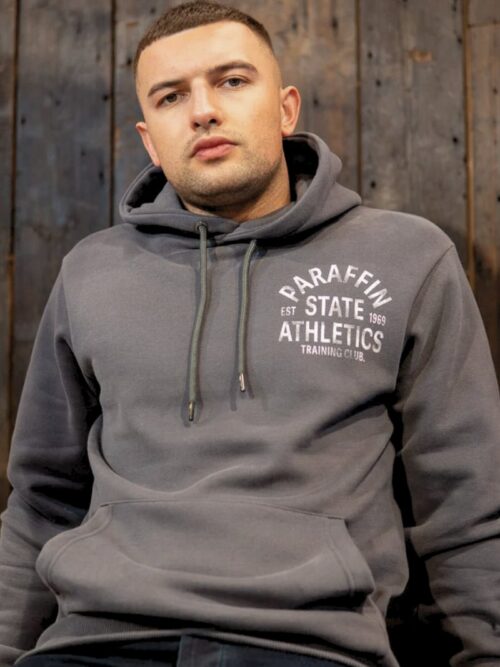 Grey Men's Hoody | Paraffin Menswear