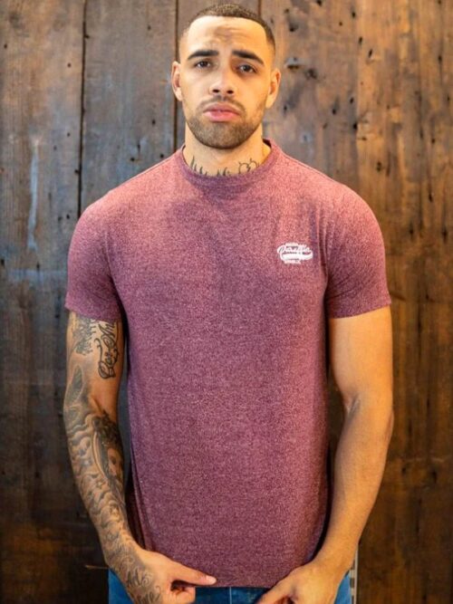 Paraffin Jack T-Shirt Burgundy