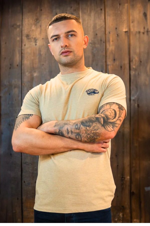 Paraffin Jack T-Shirt | Sand | Round Neck Tee