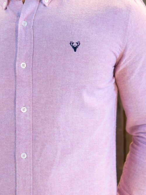 Classic pink long sleeve shirt
