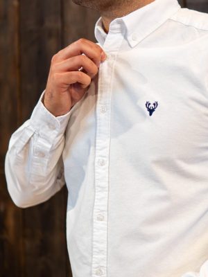 White Long Sleeve Casual Shirts
