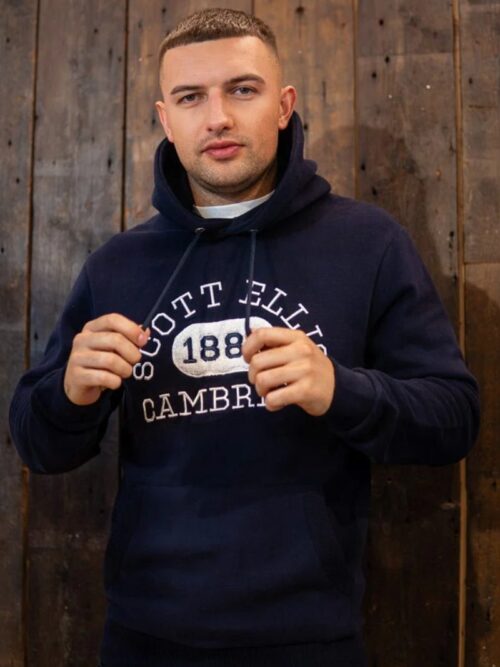 Scott Ellis College Hoodie Navy