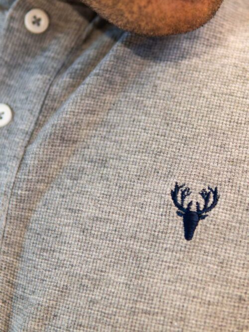 Scott Ellis Menswear Ireland | Grey Henley Top