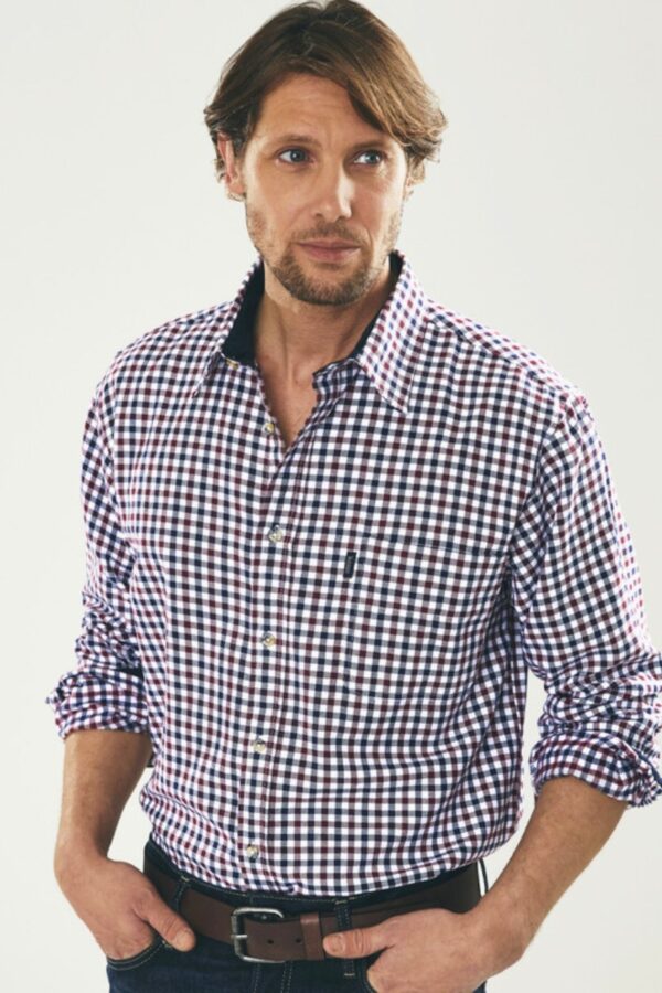 Men's Long SLeeve Cotton Shirt | Irish Brand