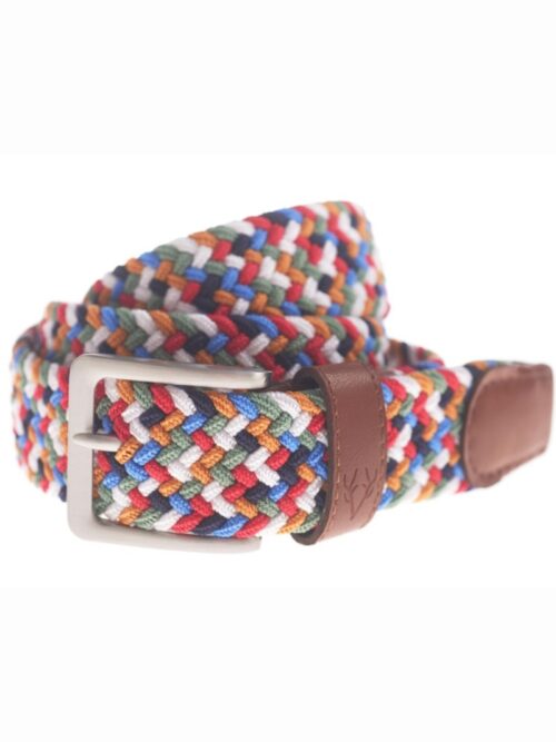 Vedoneire Mens Stretch Braided Belt | Beach