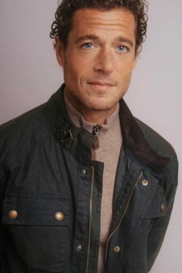 Wax jacket for men