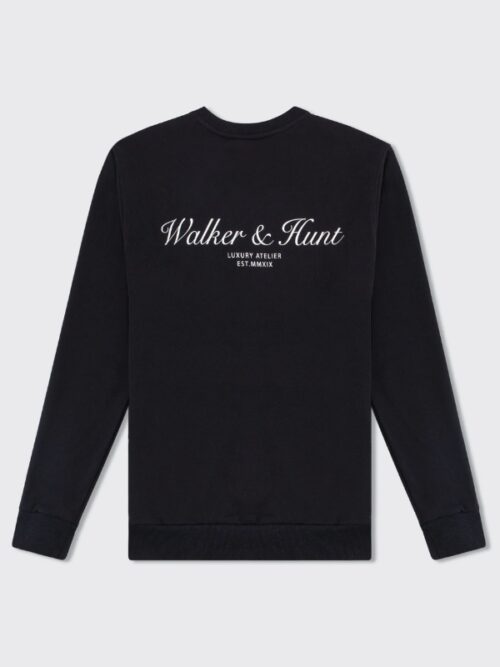 Walker & Hunt Atelier Sweatshirt- Black