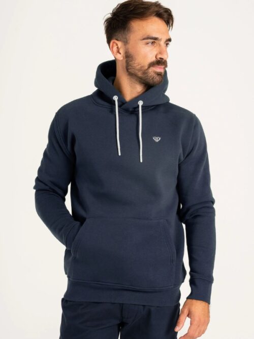 Walker & Hunt Understated Hoodie | Navy
