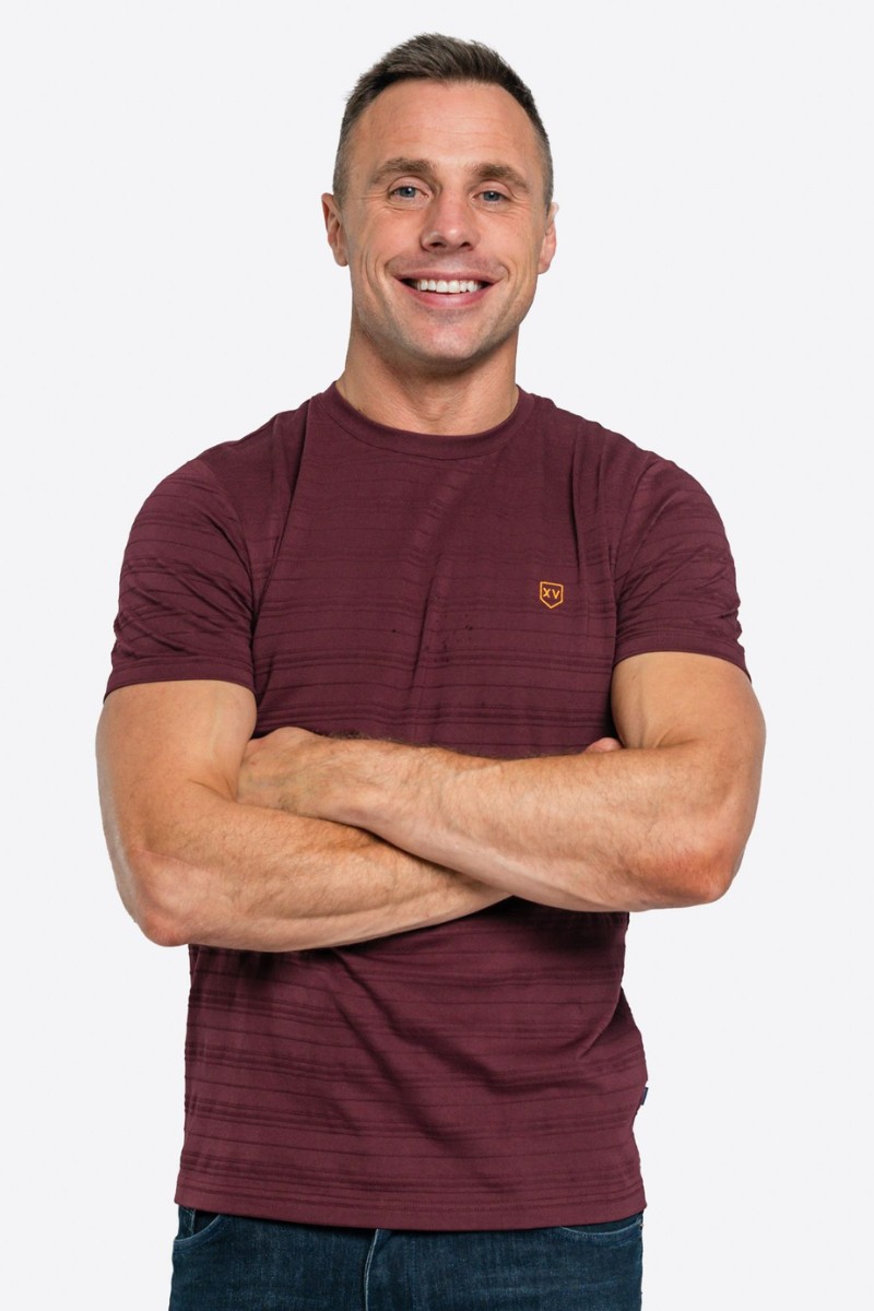 XV Kings Tee Caledon | Claret