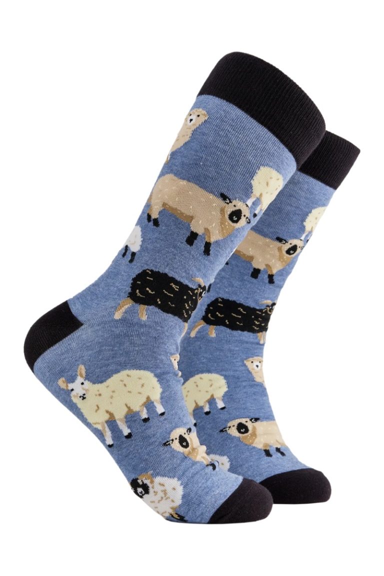 Soctopus Mens Socks Sheep Lover