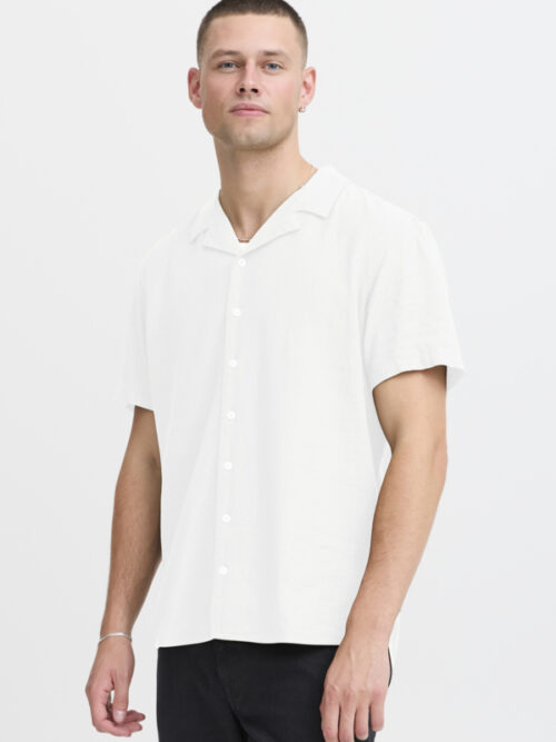 Blend He Short Sleeve Shirt | White
