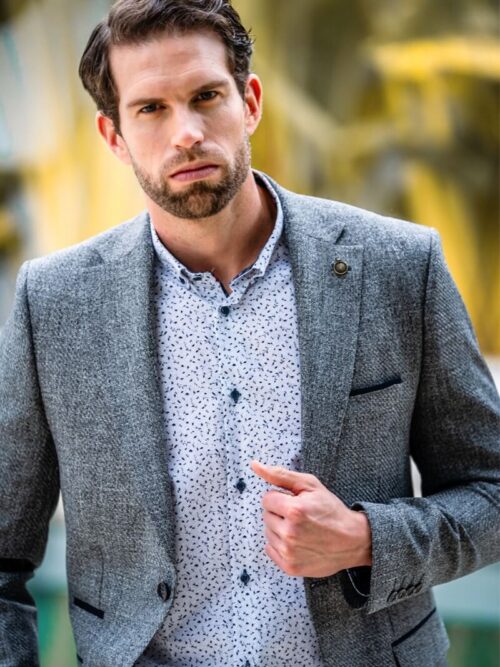 Lloyd and Jefferson Jose Blazer | Charcoal
