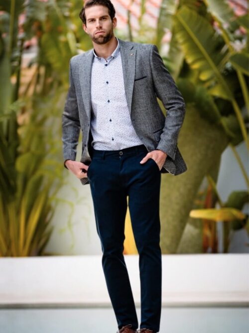 Lloyd and Jefferson Jose Blazer | Charcoal