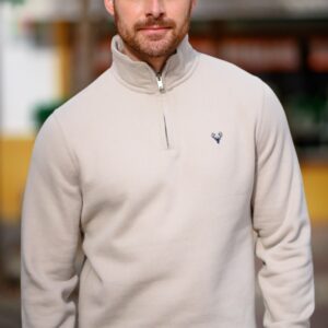 Scott Ellis Chandler 1/4 Zip | Stone