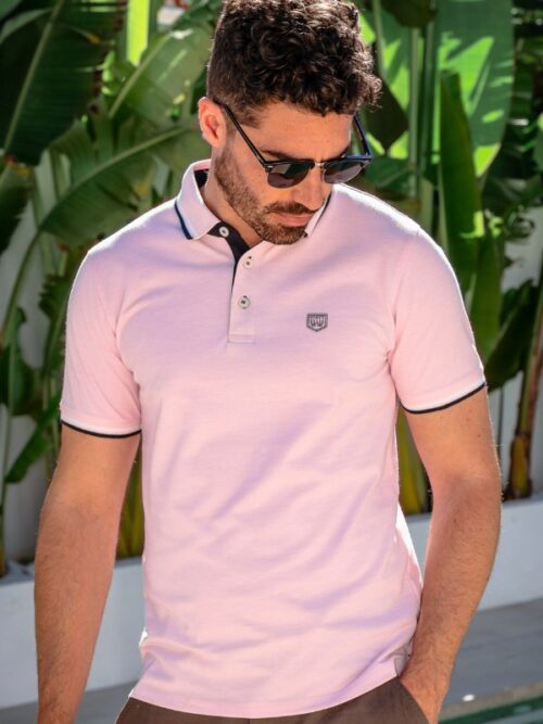 Pink Summer Polo SHirt