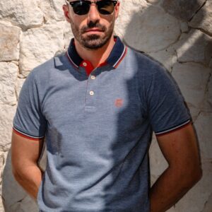 Scott Ellis Gino Polo Shirt | Denim