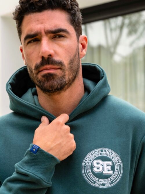 Men's premium Green Hoody