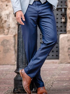 Lloyd and Jefferson Bono Suit Trousers | Royal