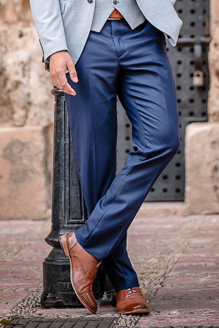 Lloyd and Jefferson Bono Suit Trousers | Royal