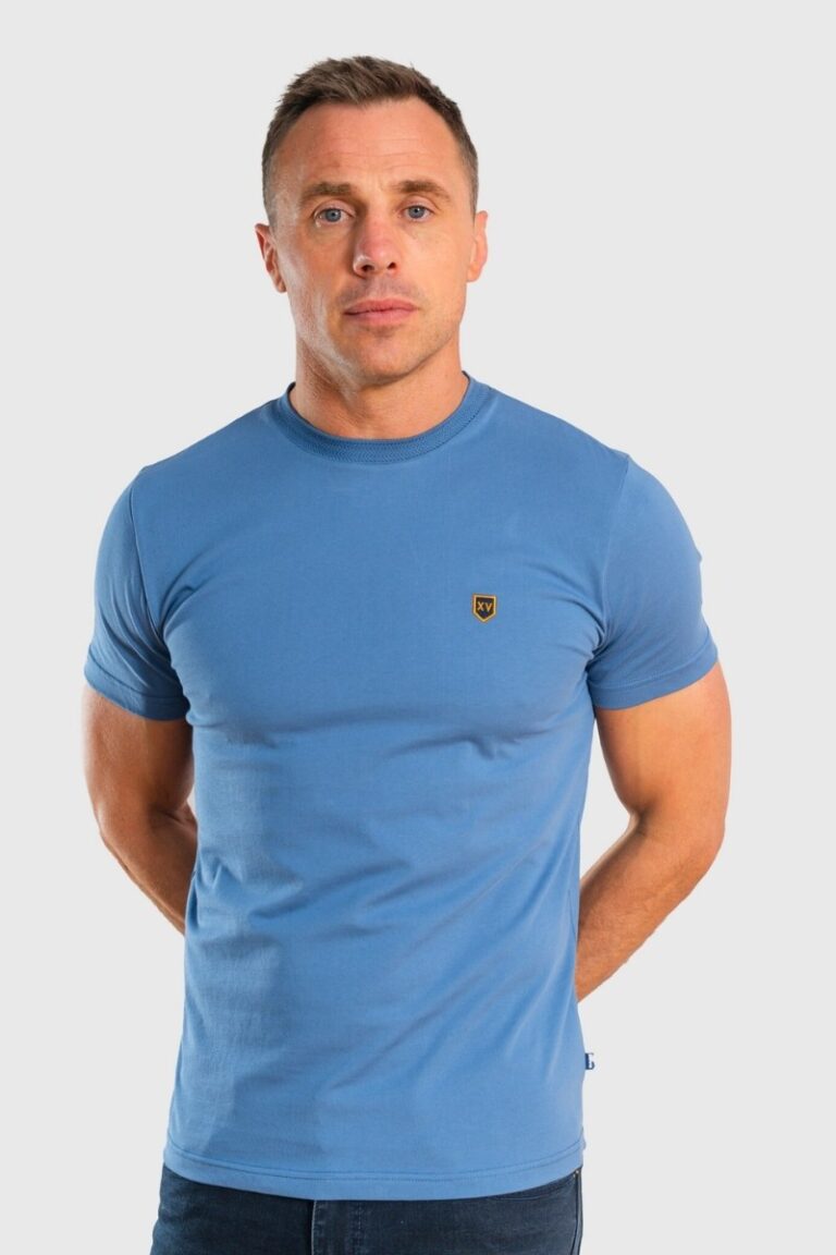 XV Kings Invaders Crew Neck Tee | Airforce Blue