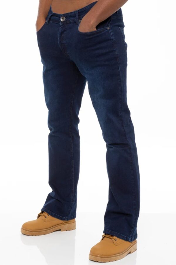 Enzo Bootcut Jeans Indigo Wash