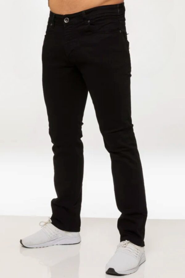 Enzo Straight Leg Jeans Black
