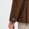 Sleeve and Cuff Detail on Rust Blazer