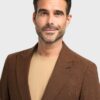 Casual mens outfit, tee and blazer
