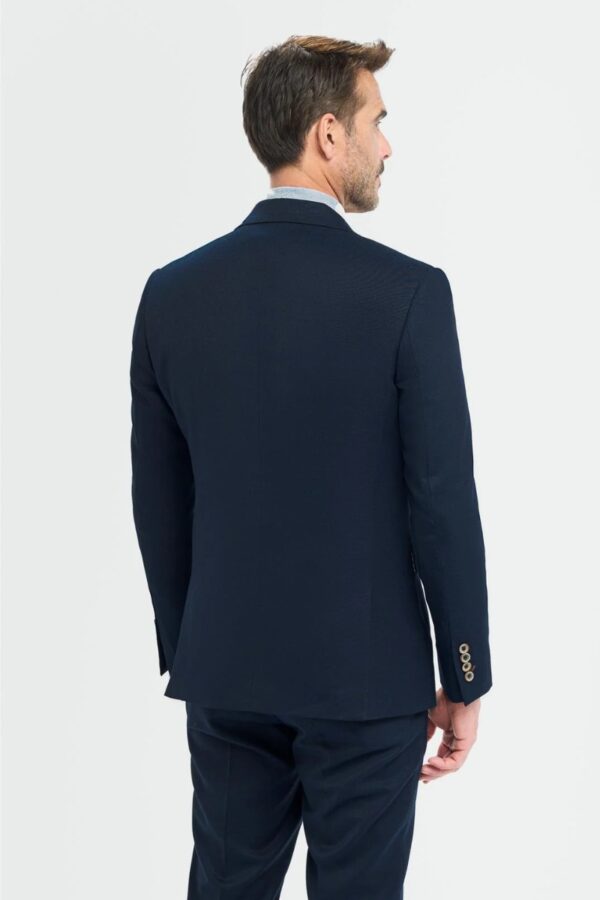Navy Suit Jacket House of Cavani