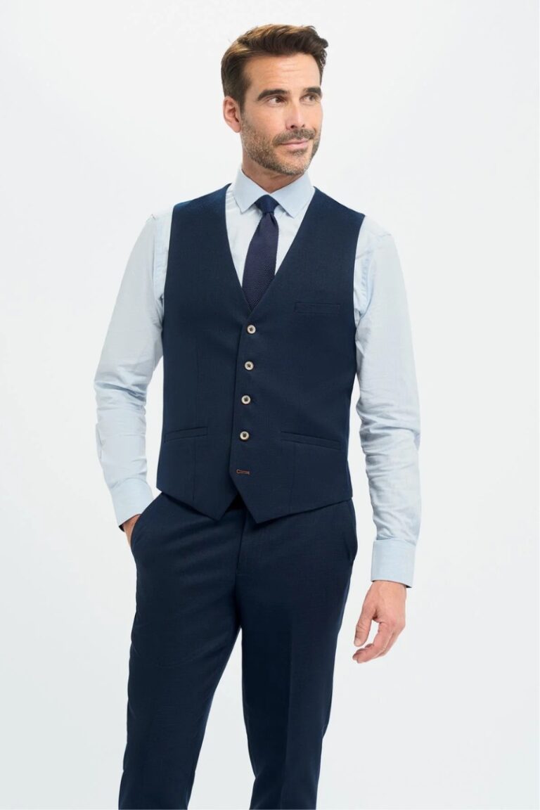 House of Cavani Tropez Waistcoat | Navy