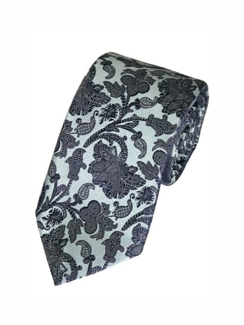 LA Smith Floral Tie | Blue