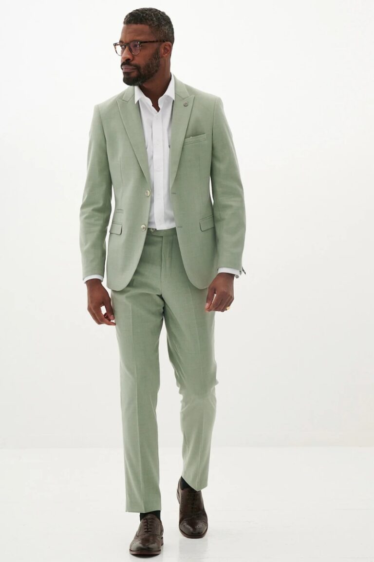 Marc Darcy Finley 2 Piece Suit Moss Green