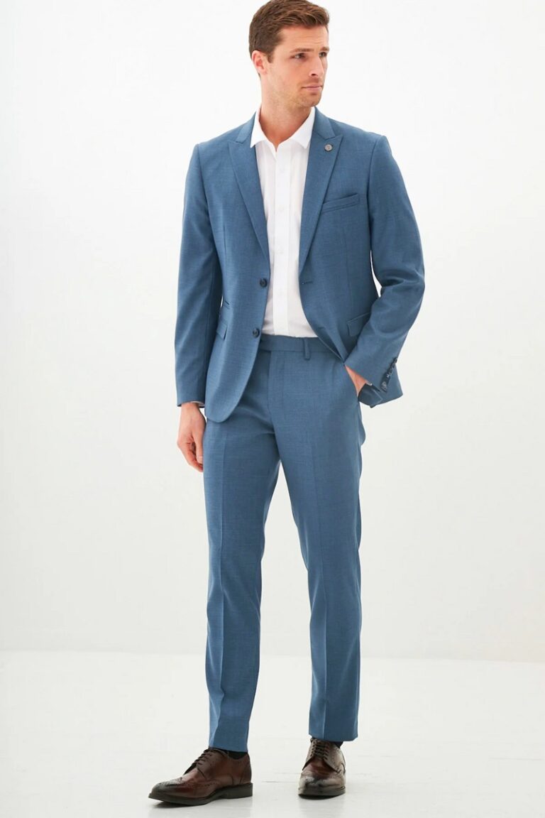 Marc Darcy Finley 2 Piece Suit | Teal Blue