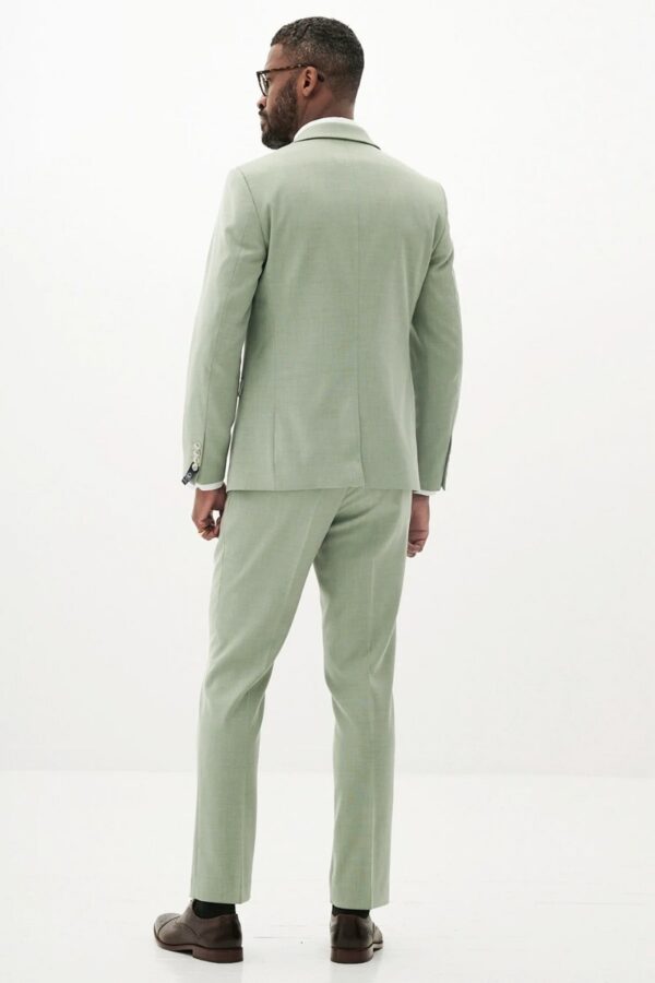 Tailored fit suit jacket | Marc Darcy Moss Green