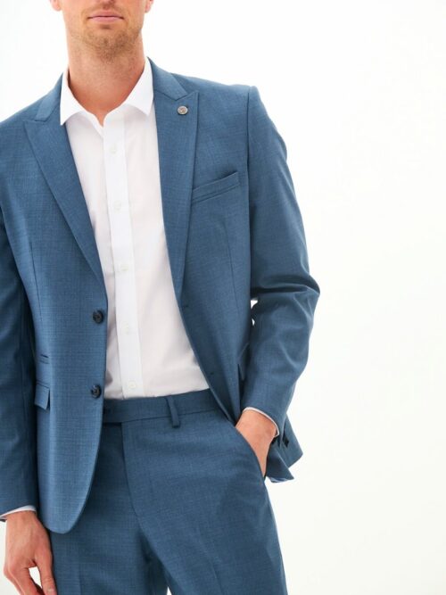 Marc Darcy Finley Tailored Blazer | Teal Blue